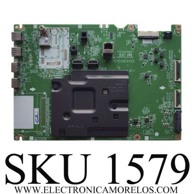 MAIN ORIGINAL PARA TV LG 4K UHD HDR SMART TV / NUMERO DE PARTE EBT67322601 / EAX69803404 / EAX69803404(1.0) / 67322601 / PANEL AC550AQL BQA1_RS / MODELO OLED55B2AUA / OLED55B2AUA.DUSQLJR	